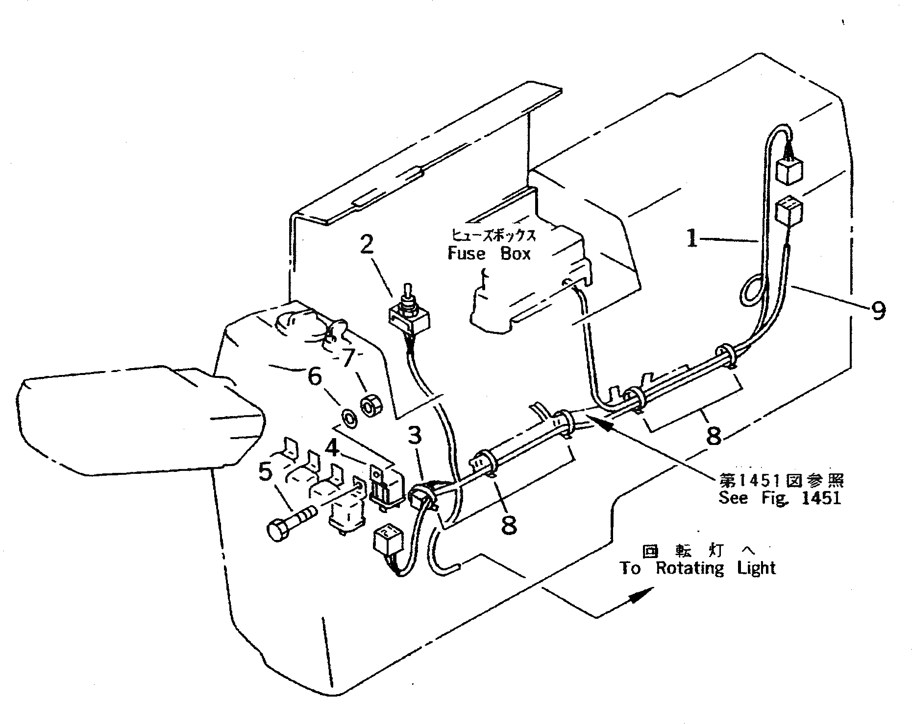 Болт 01010-50625  Komatsu