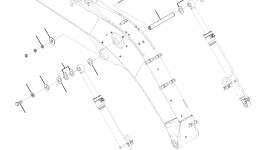 Крышка 2A6-958-A210 Komatsu