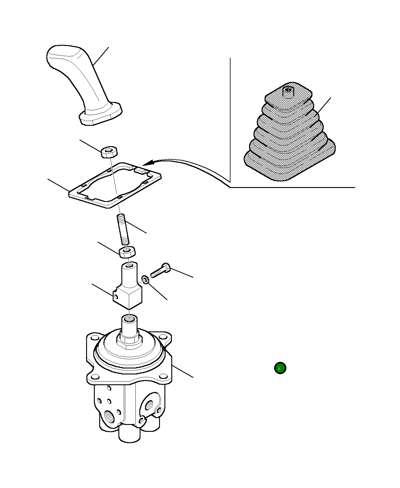 Болт 890001402  Komatsu
