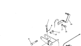 Кронштейн 144-Z79-2230 Komatsu