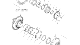 Крышка 198-27-45140 Komatsu