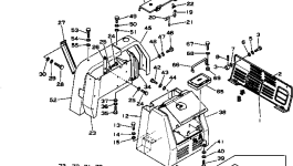 Крышка 144-54-12171 Komatsu