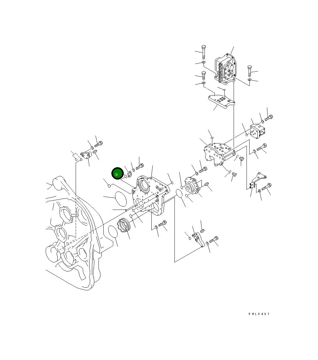 Кольцо уплотнительное (O-Ring) 07000-43035 Komatsu