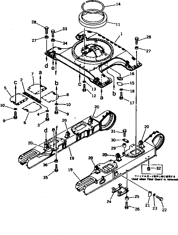 Болт 01010-83030  Komatsu