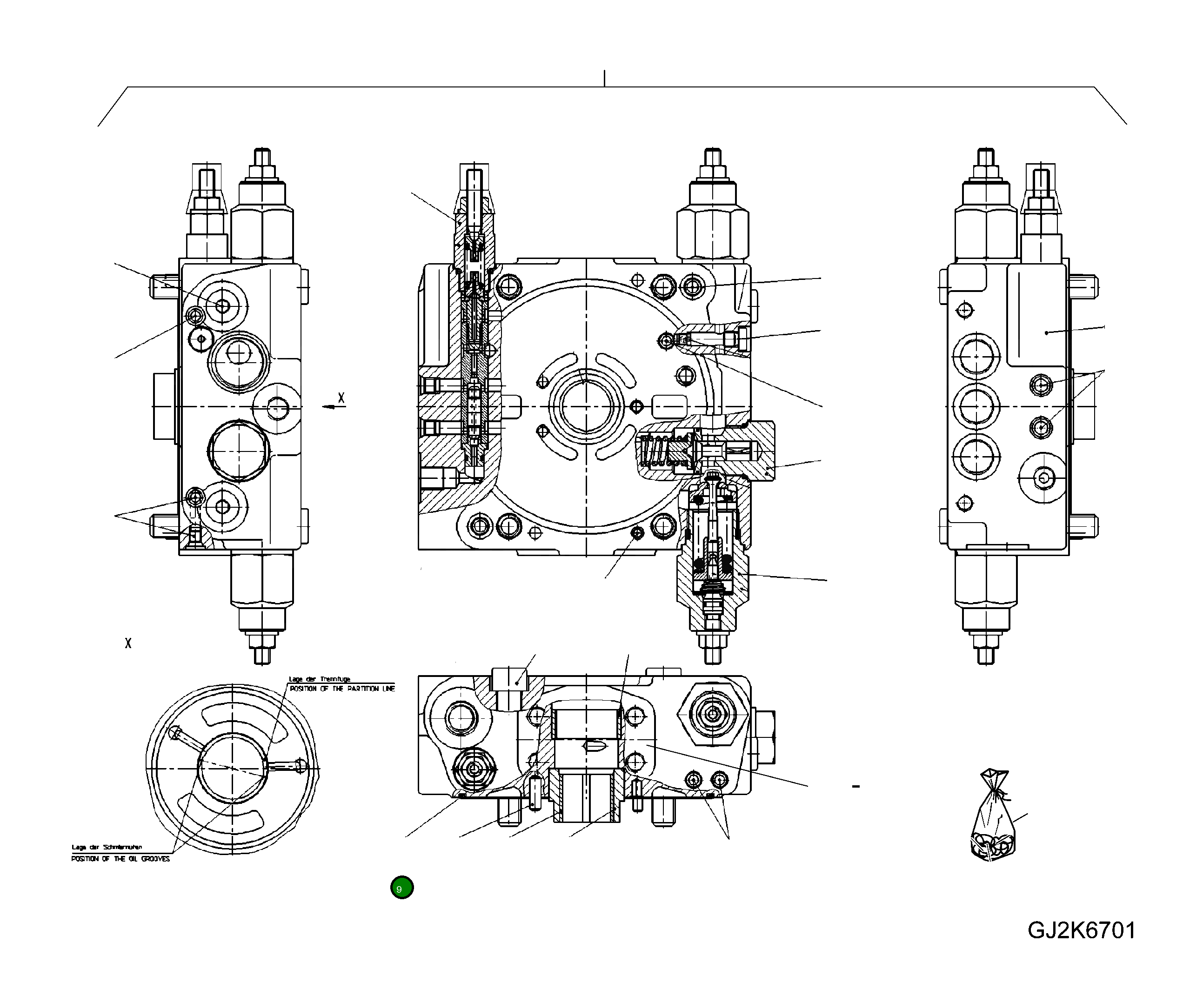 Кольцо уплотнительное (O-Ring) 42T-17-H0P12 Komatsu