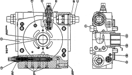 Клапан UCR902601879 Komatsu