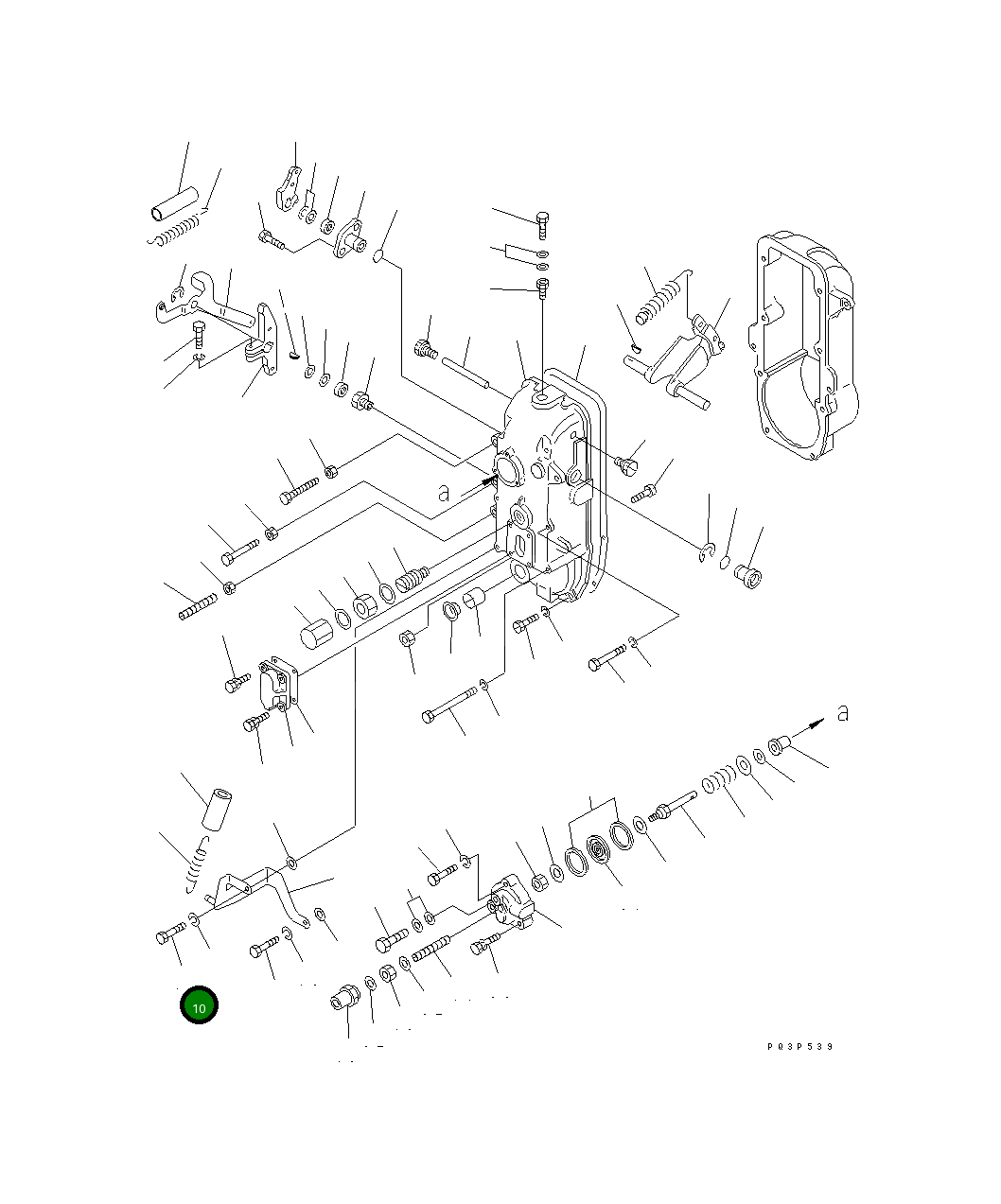 Болт DK010038-9240 Komatsu