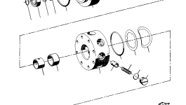 Кольцо уплотнительное (O-Ring) 3069583M8 Komatsu