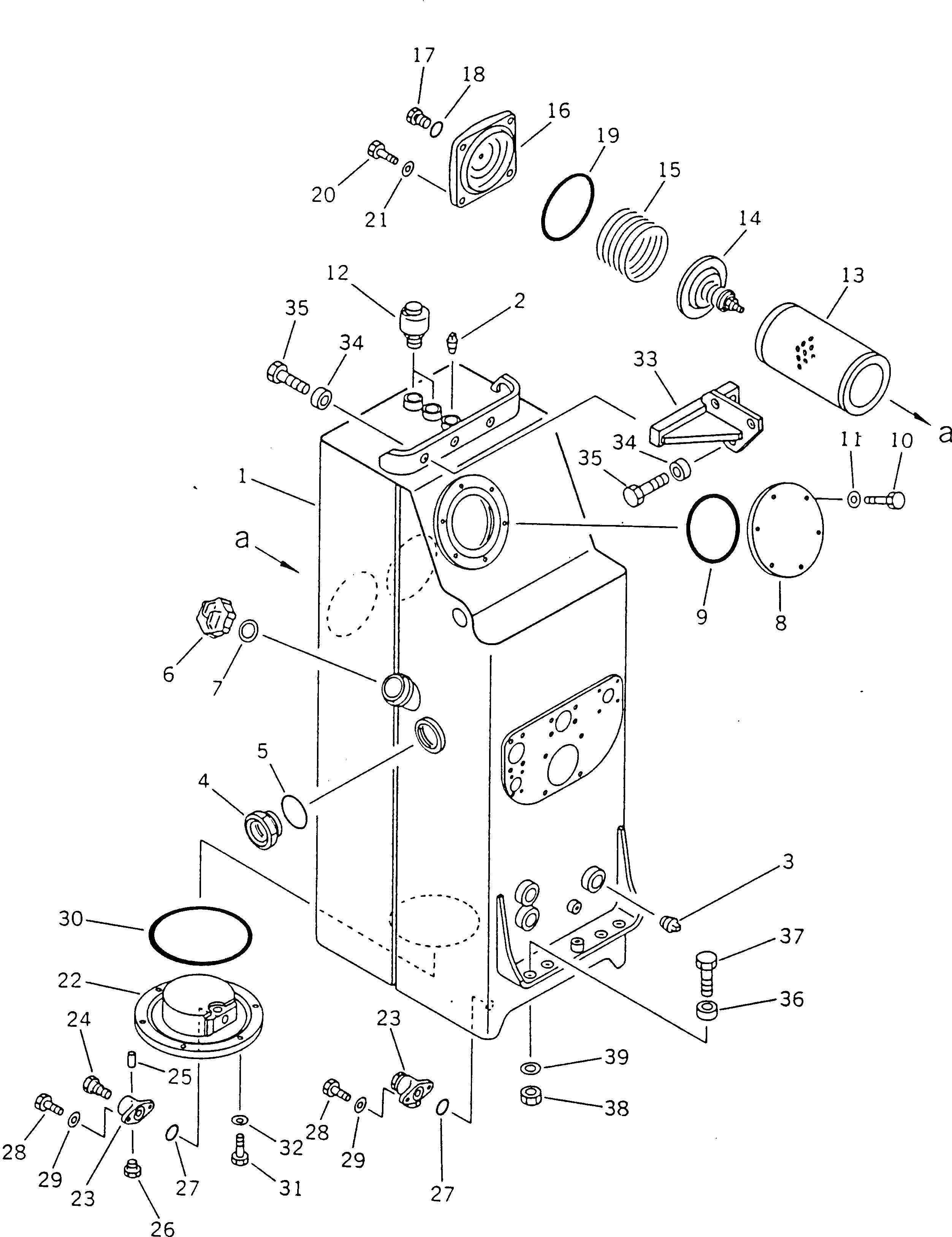 Болт 01010-52065 Komatsu