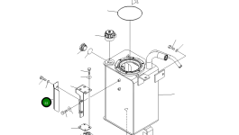 Крышка 416-60-35210 Komatsu