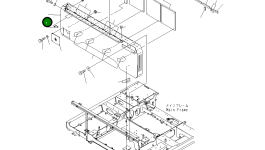 Крышка 8234-54-1592 Komatsu