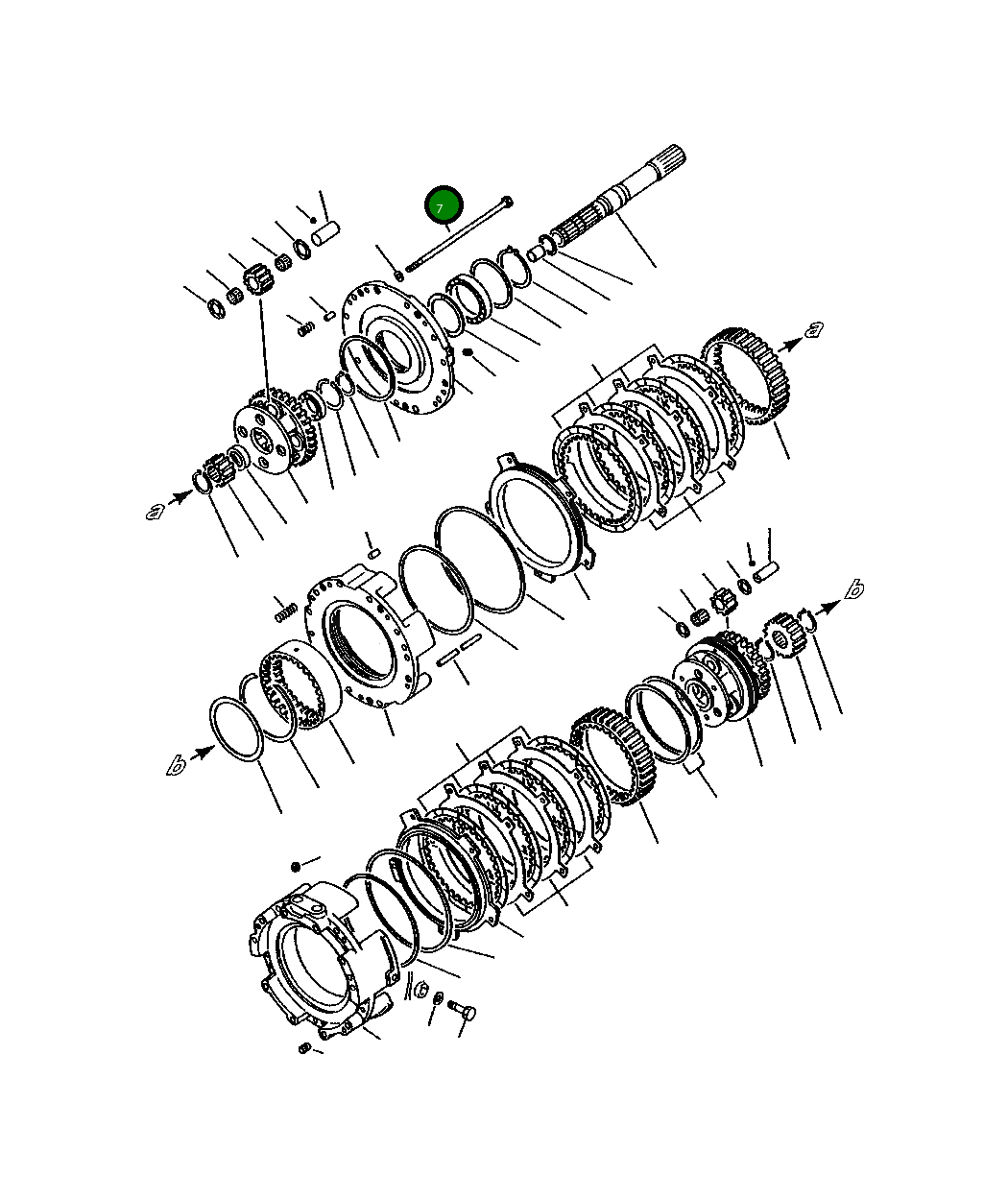 Болт 423-15-11250 Komatsu