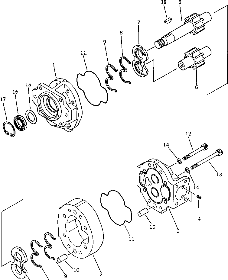 Болт 705-17-04780  Komatsu