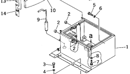 Крышка 20M-57-71324 Komatsu