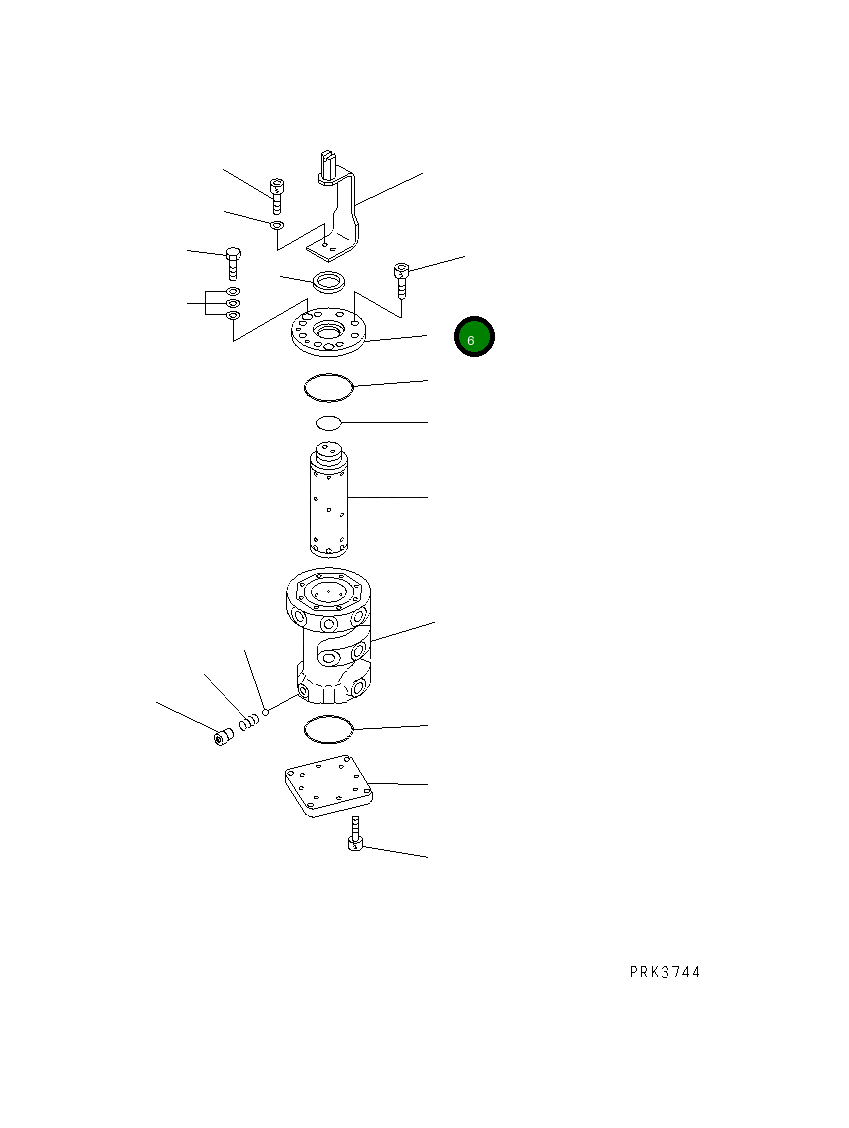 Крышка 20T-62-76440 Komatsu