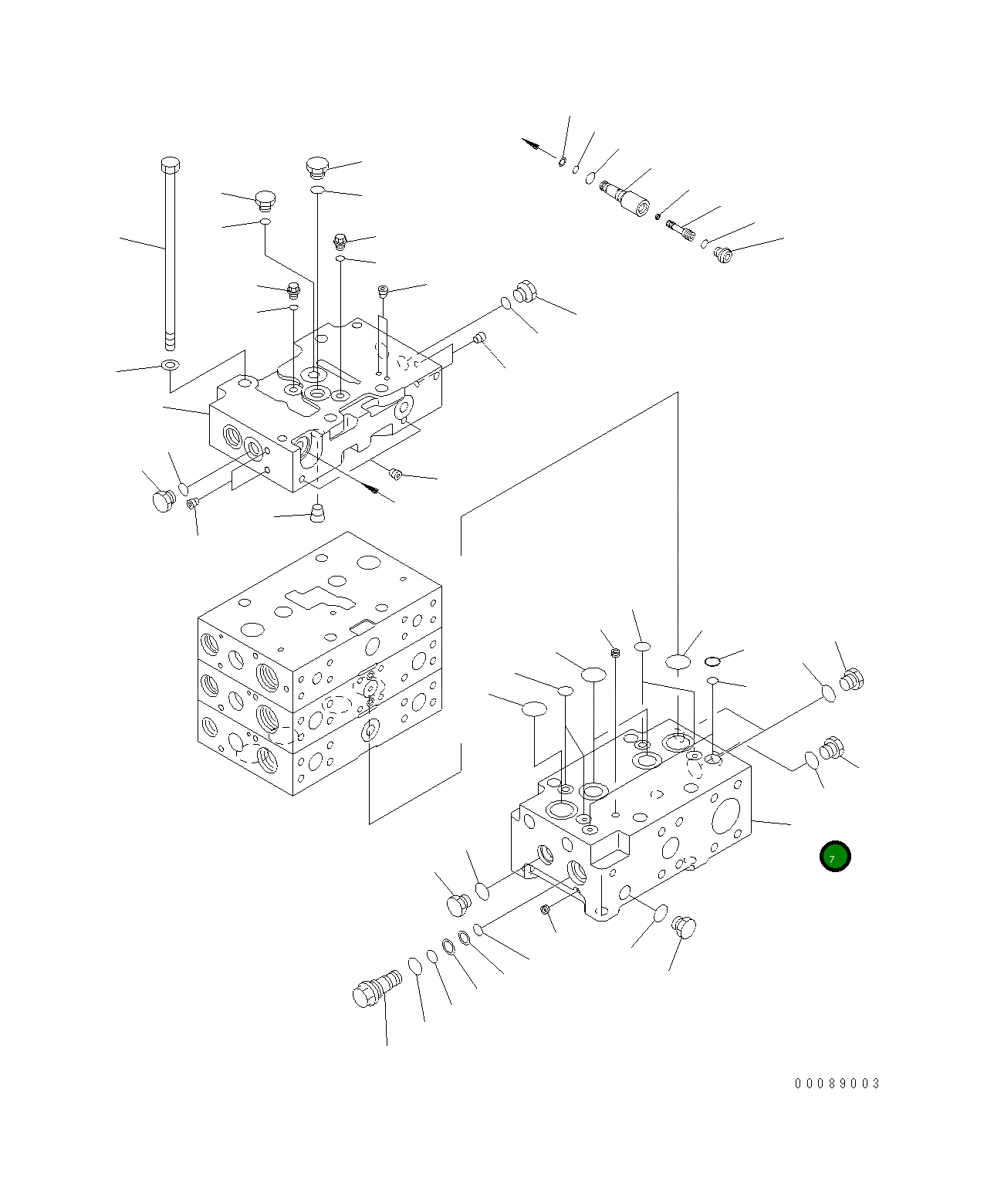 Крышка 723-46-11890 Komatsu