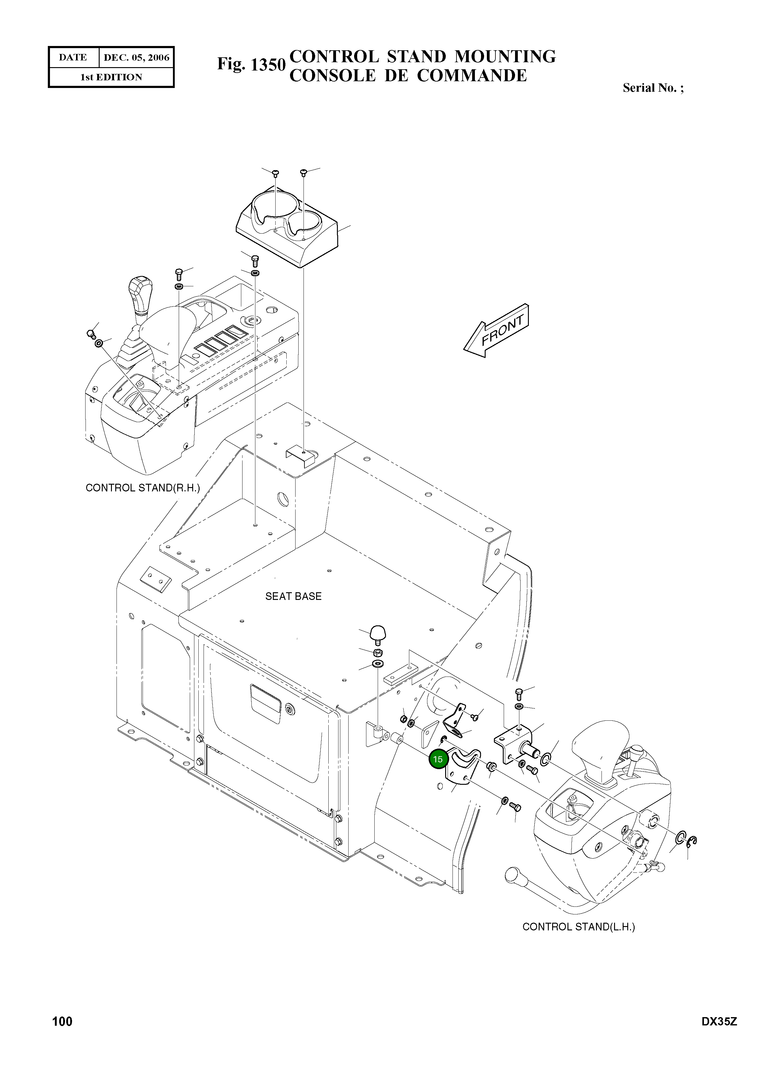 Кольцо K1012883 Komatsu