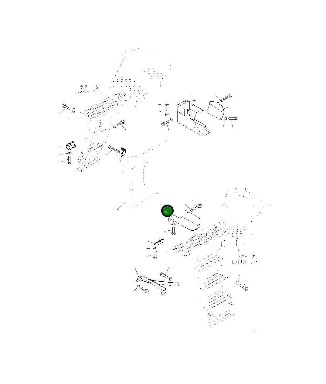 Крышка 423-54-64931 Komatsu