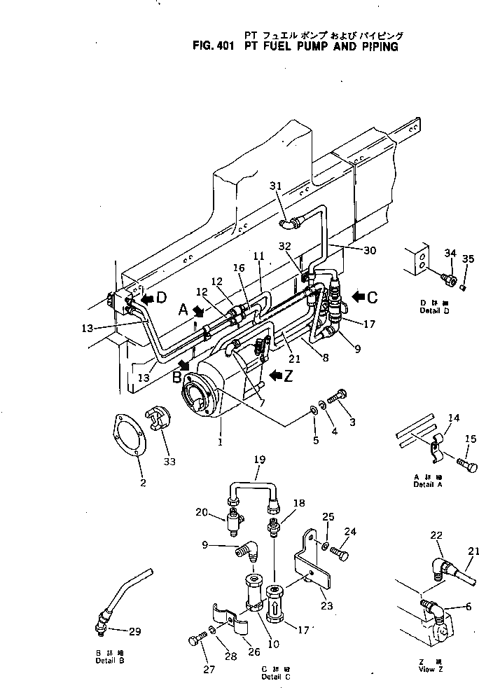 Болт CUS-156  Komatsu