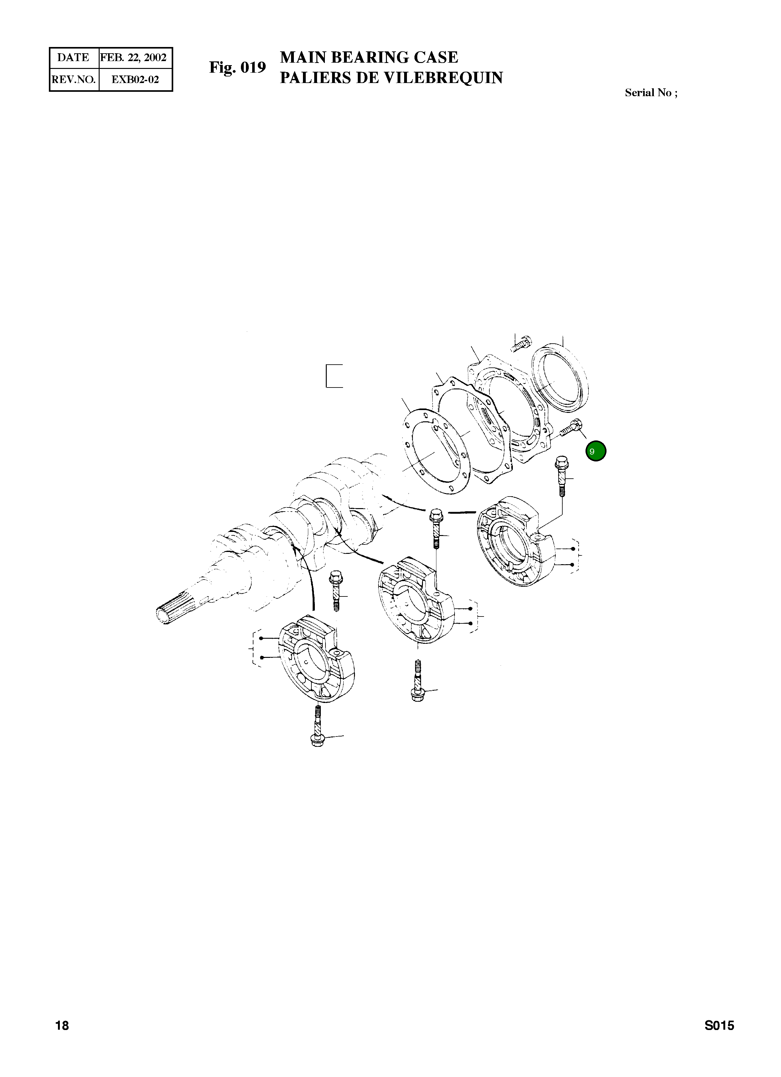 Болт 01023-50622  Komatsu