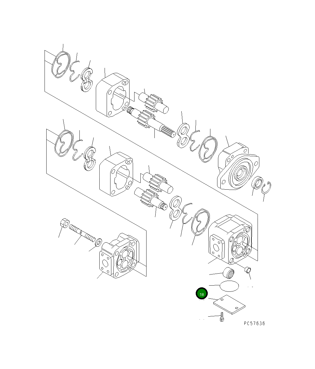 Кольцо уплотнительное (O-Ring) KB95121-05500  Komatsu