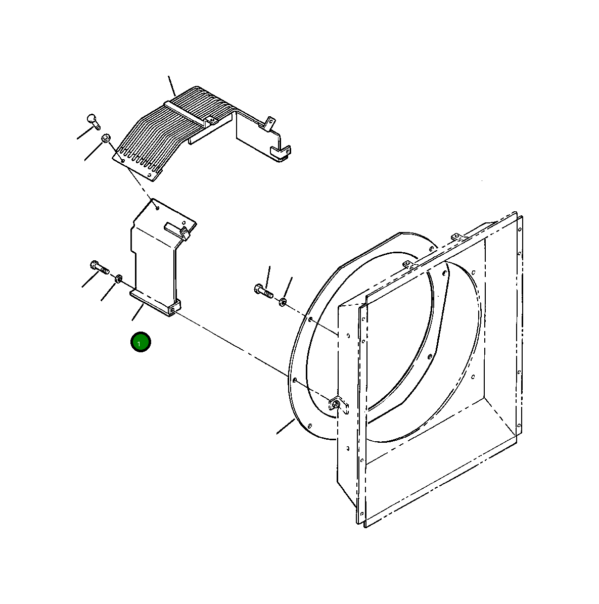 Крышка 20Y-03-27160 Komatsu