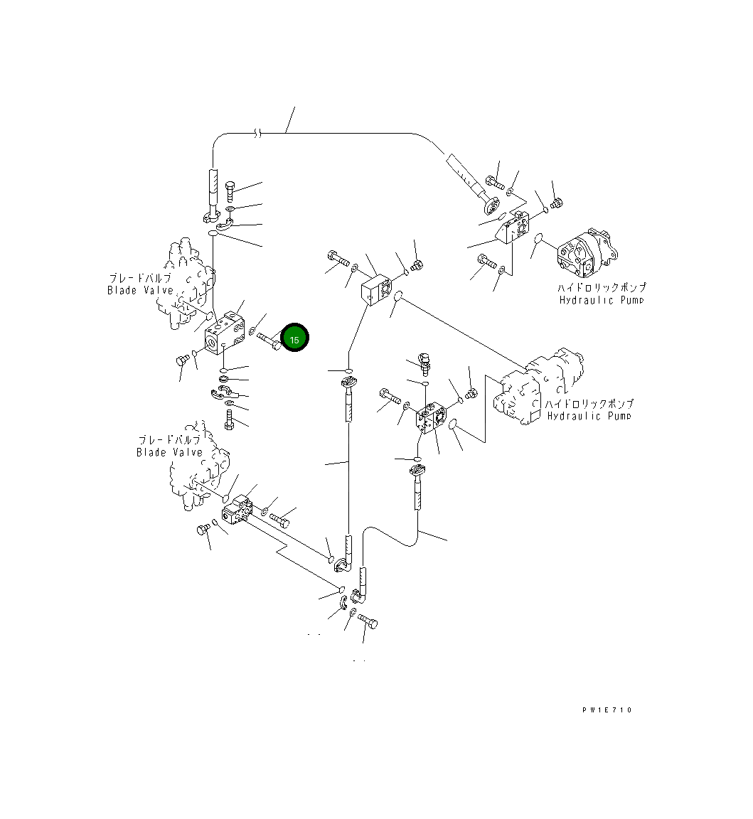 Болт 01010-81495 Komatsu