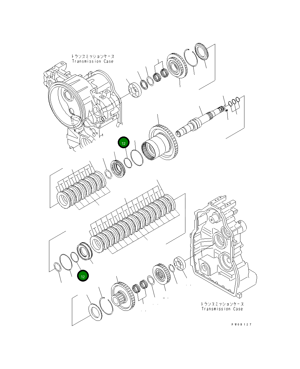 Кольцо 714-16-19220 Komatsu