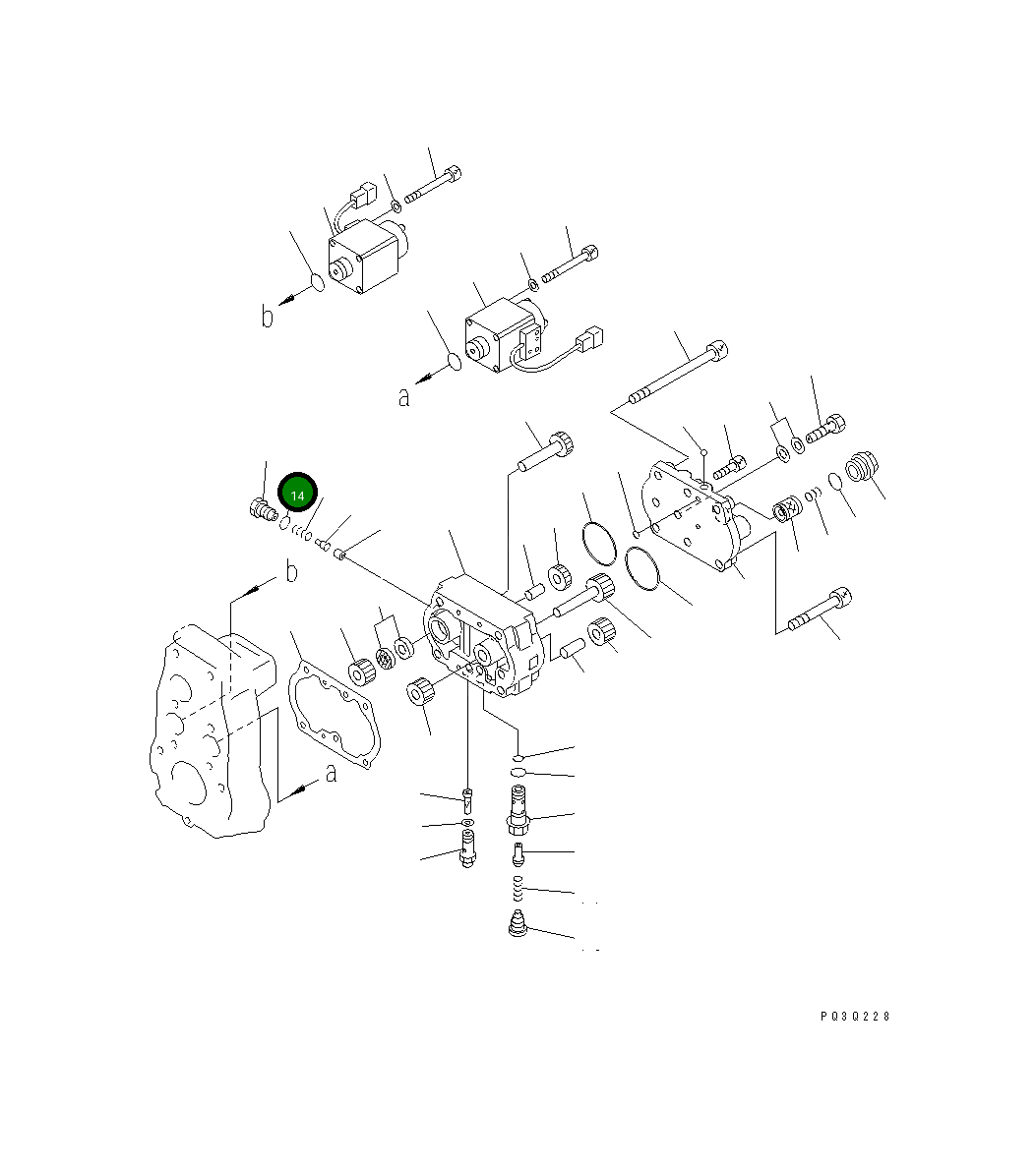 Кольцо уплотнительное (O-Ring) 07002-01423 Komatsu