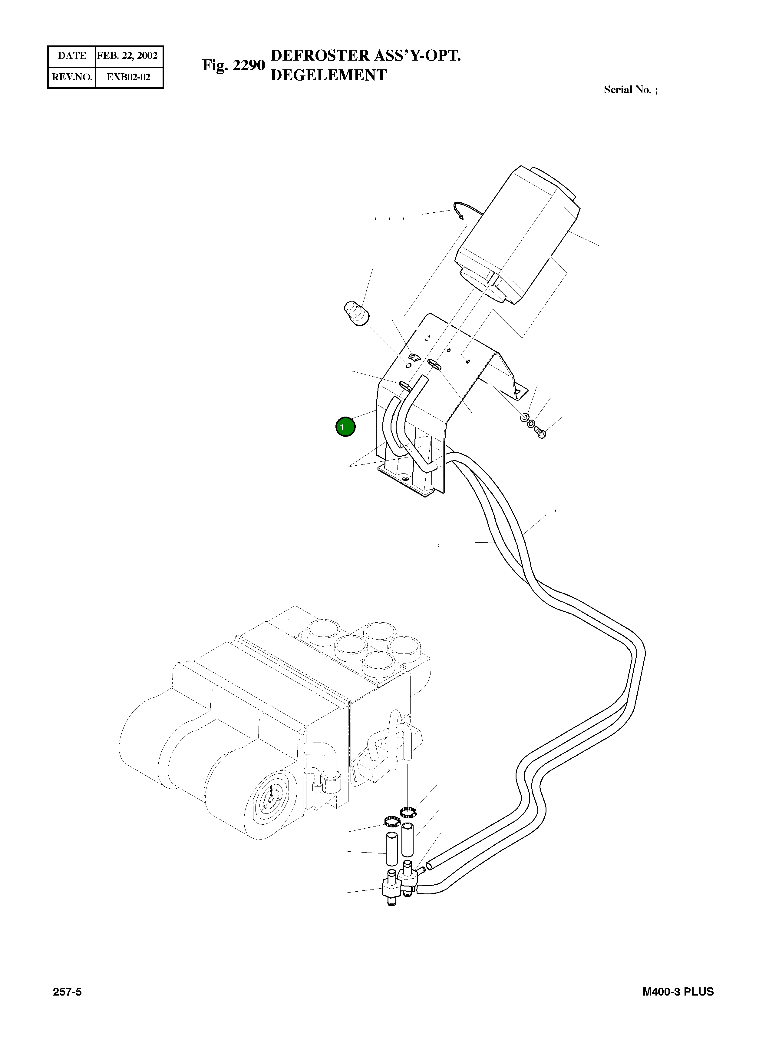 Крышка 4627-1511 Komatsu