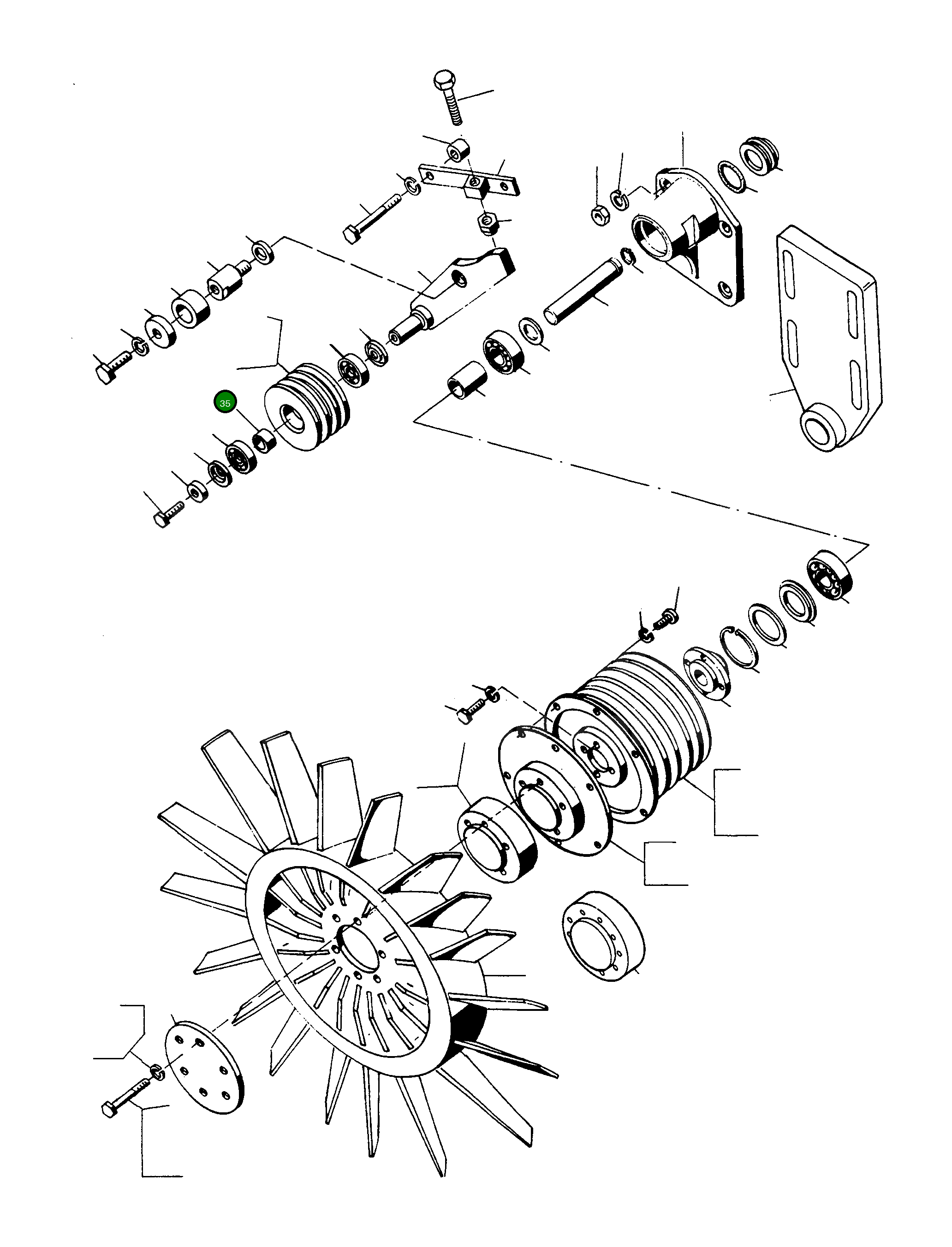 Кольцо 2872359M1 Komatsu