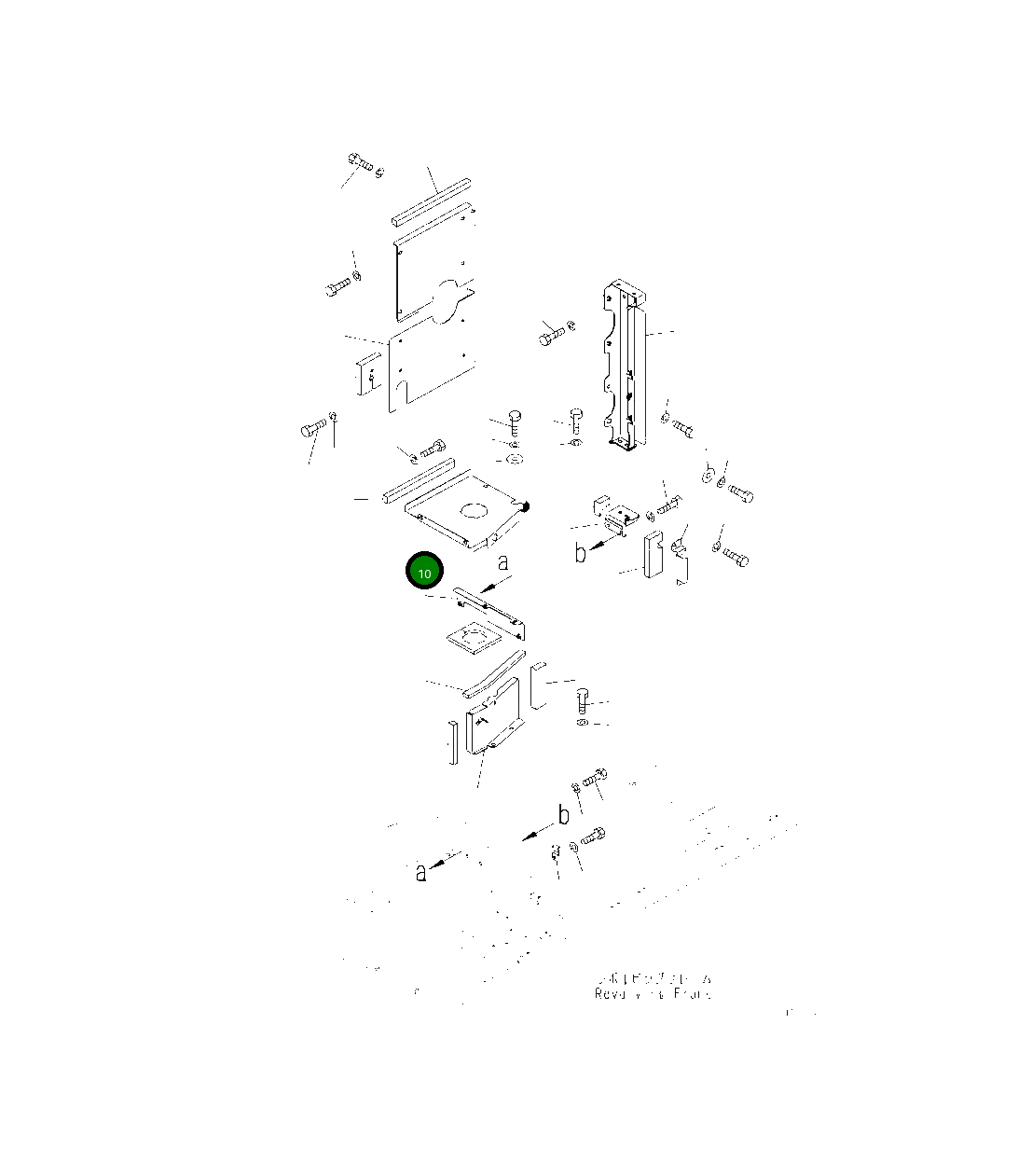Крышка 2A6-54-15230 Komatsu