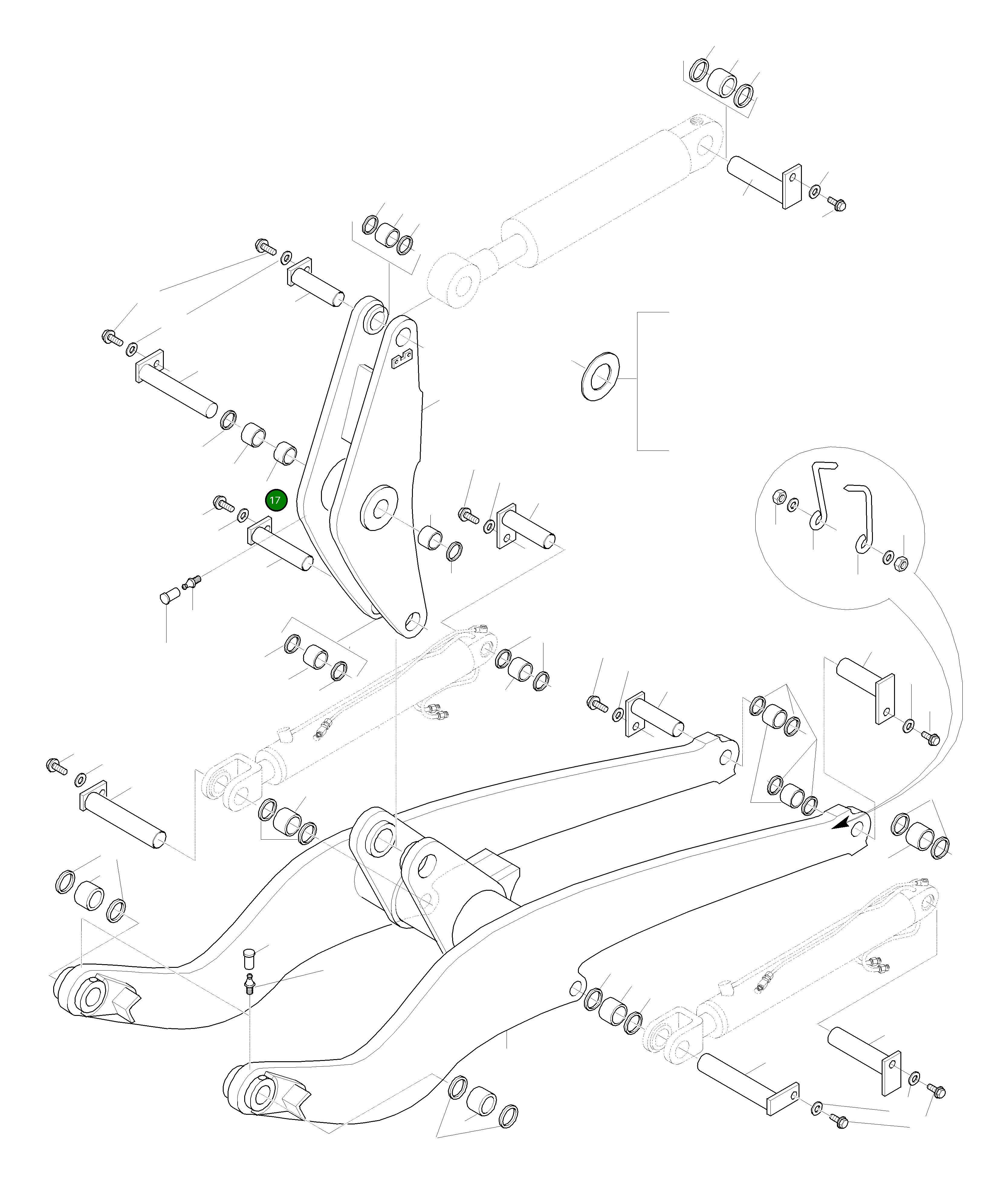 Кольцо 42U-70-11F20  Komatsu