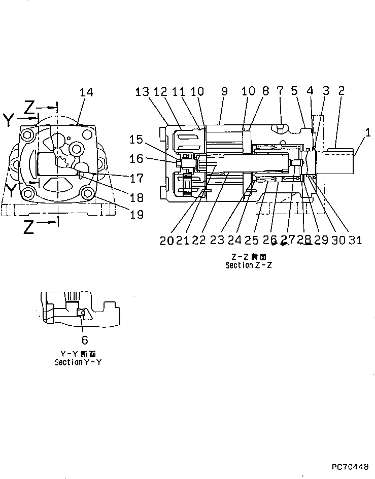 Болт 266-81-53320  Komatsu