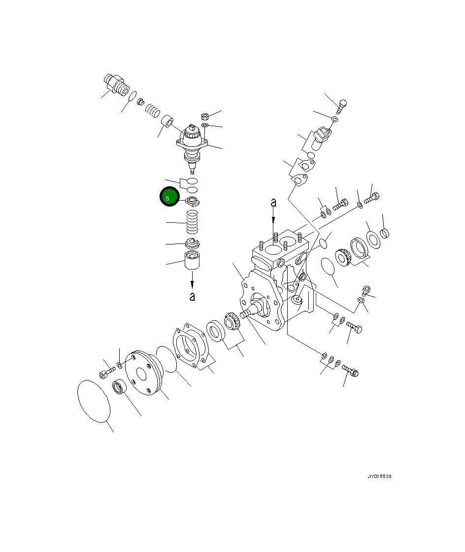 Кольцо уплотнительное (O-Ring) ND094086-0100 Komatsu