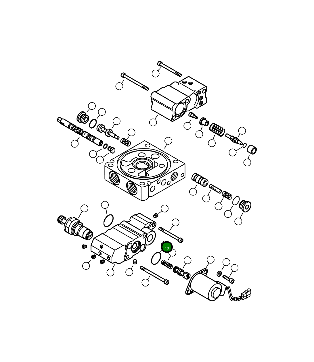 Кольцо уплотнительное (O-Ring) 723-11-29250 Komatsu