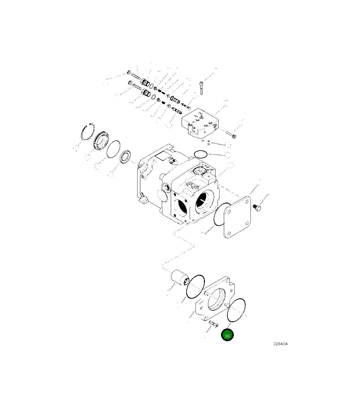 Кольцо уплотнительное (O-Ring) 27213KF Komatsu