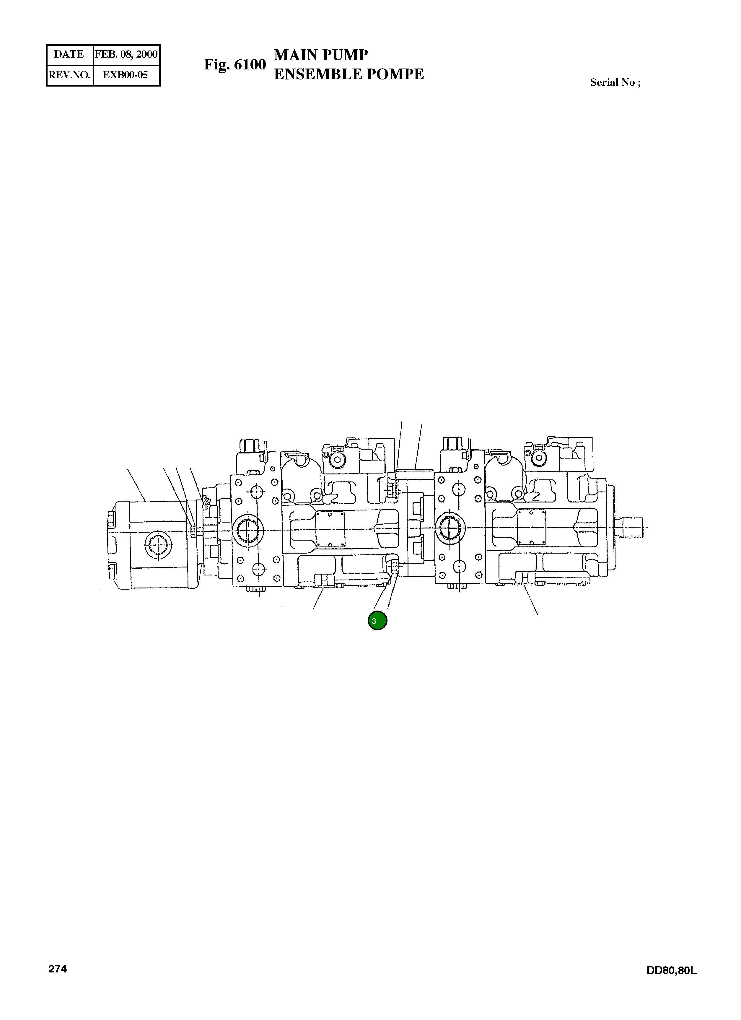 Болт 9007200-5024 Komatsu