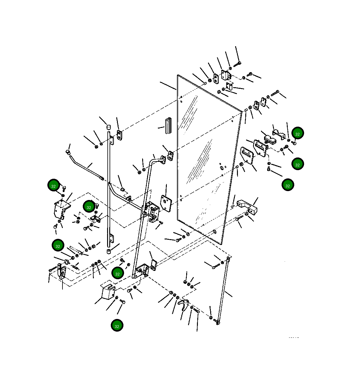 Болт 93 182 R1 Komatsu