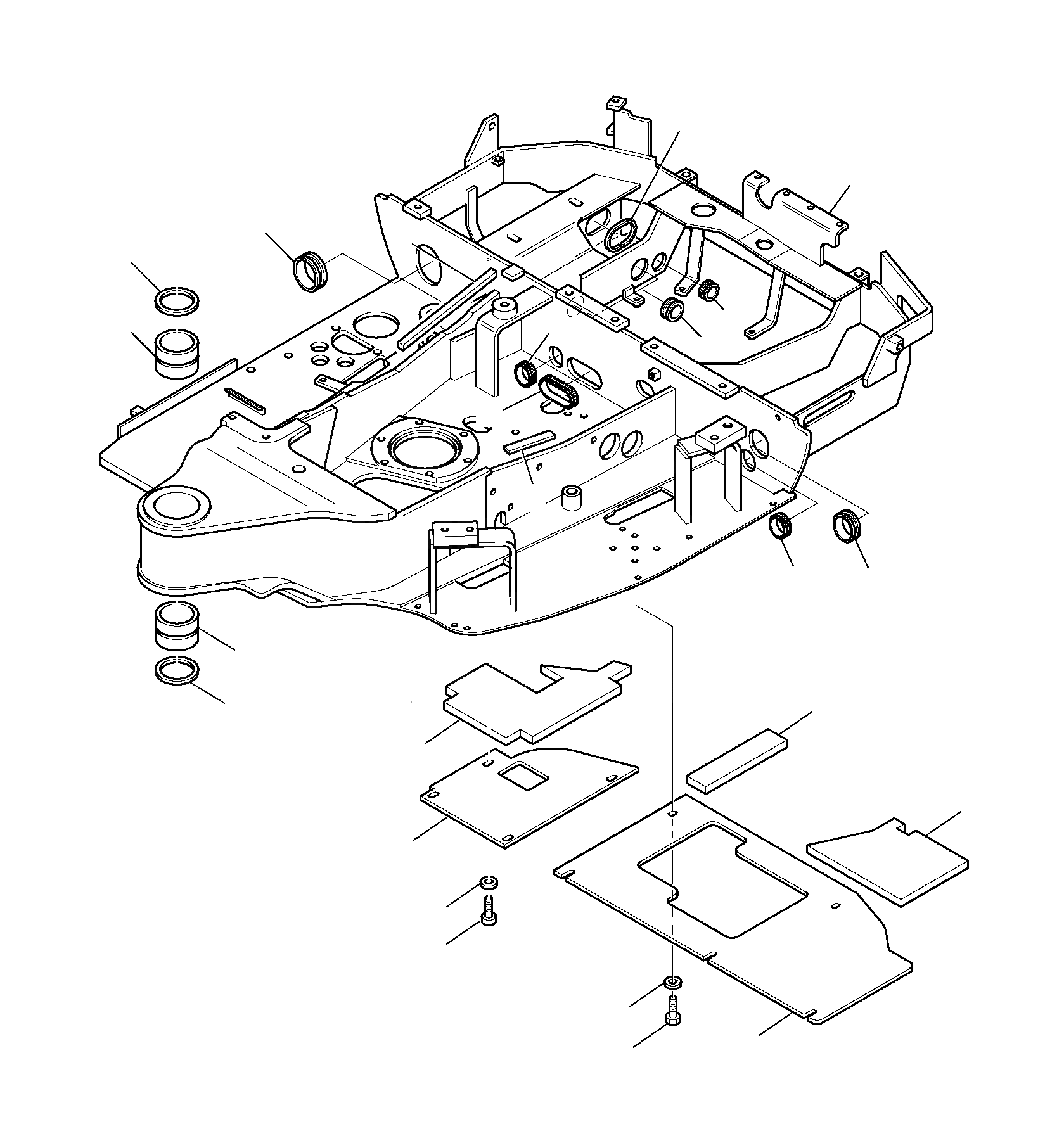 Крышка 3F4535692  Komatsu