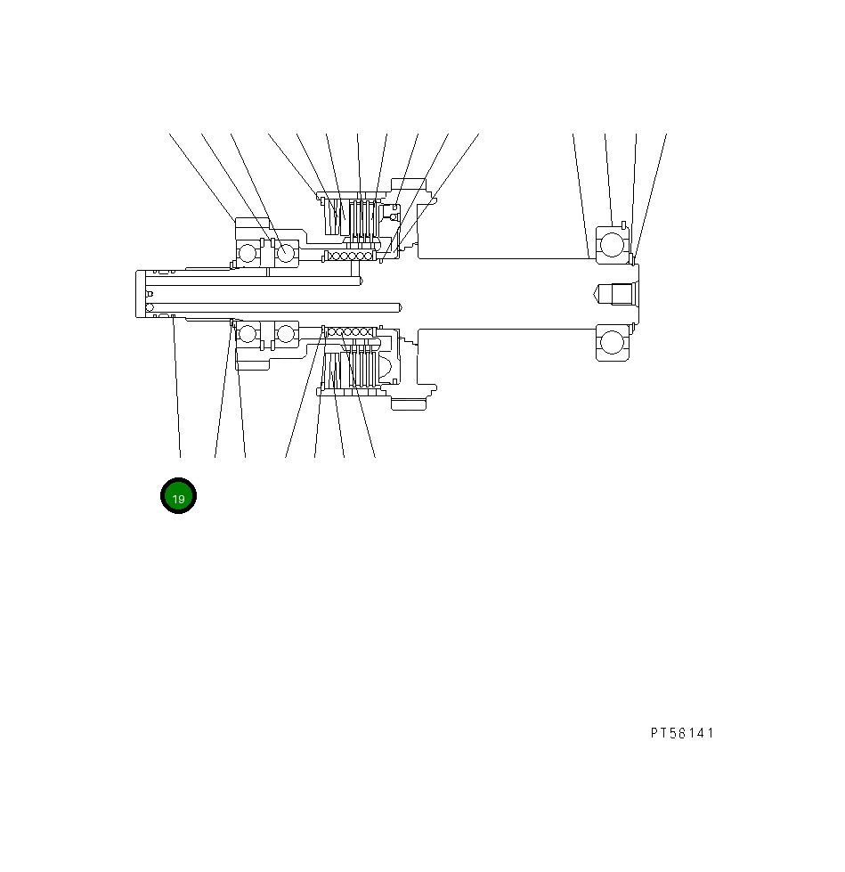 Кольцо DC7463022000  Komatsu