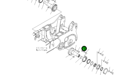 Болт 198-30-34170 Komatsu