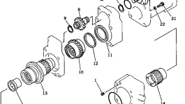 Кольцо 2923-10-1240 Komatsu