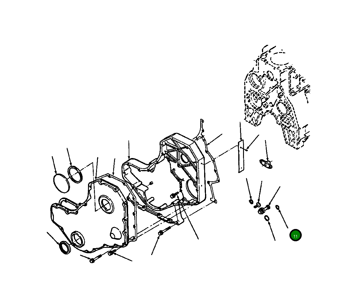 Кольцо уплотнительное (O-Ring) 1240 241 H1 Komatsu