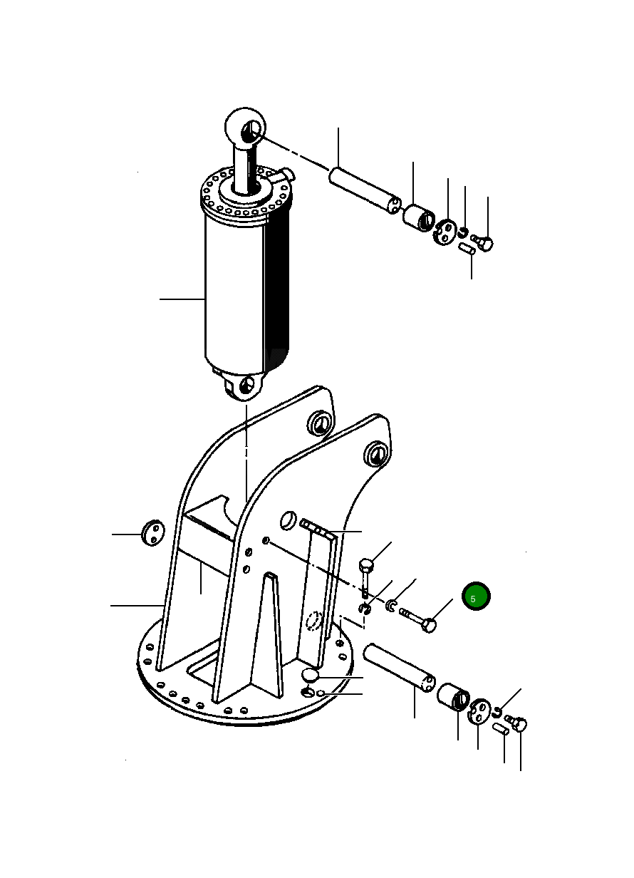 Болт 82 146  Komatsu