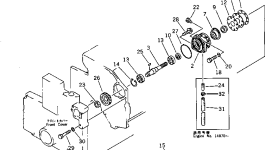 Кольцо уплотнительное (O-Ring) KY03341-00095 Komatsu