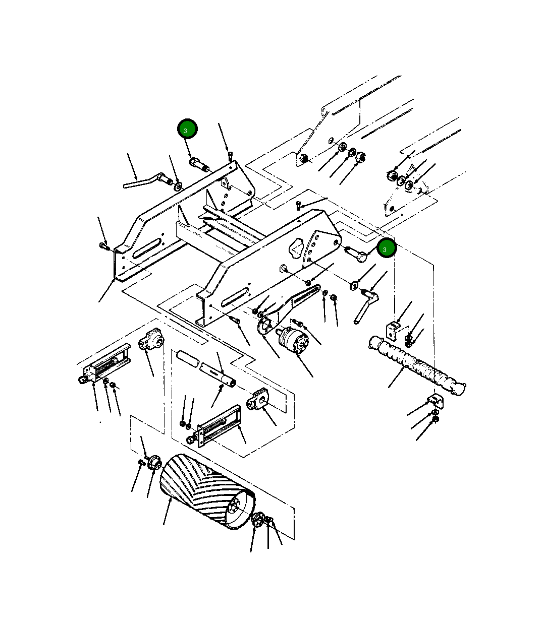 Болт 103 024 H45 Komatsu
