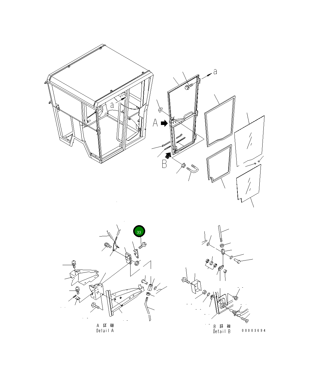 Болт 01435-40630 Komatsu