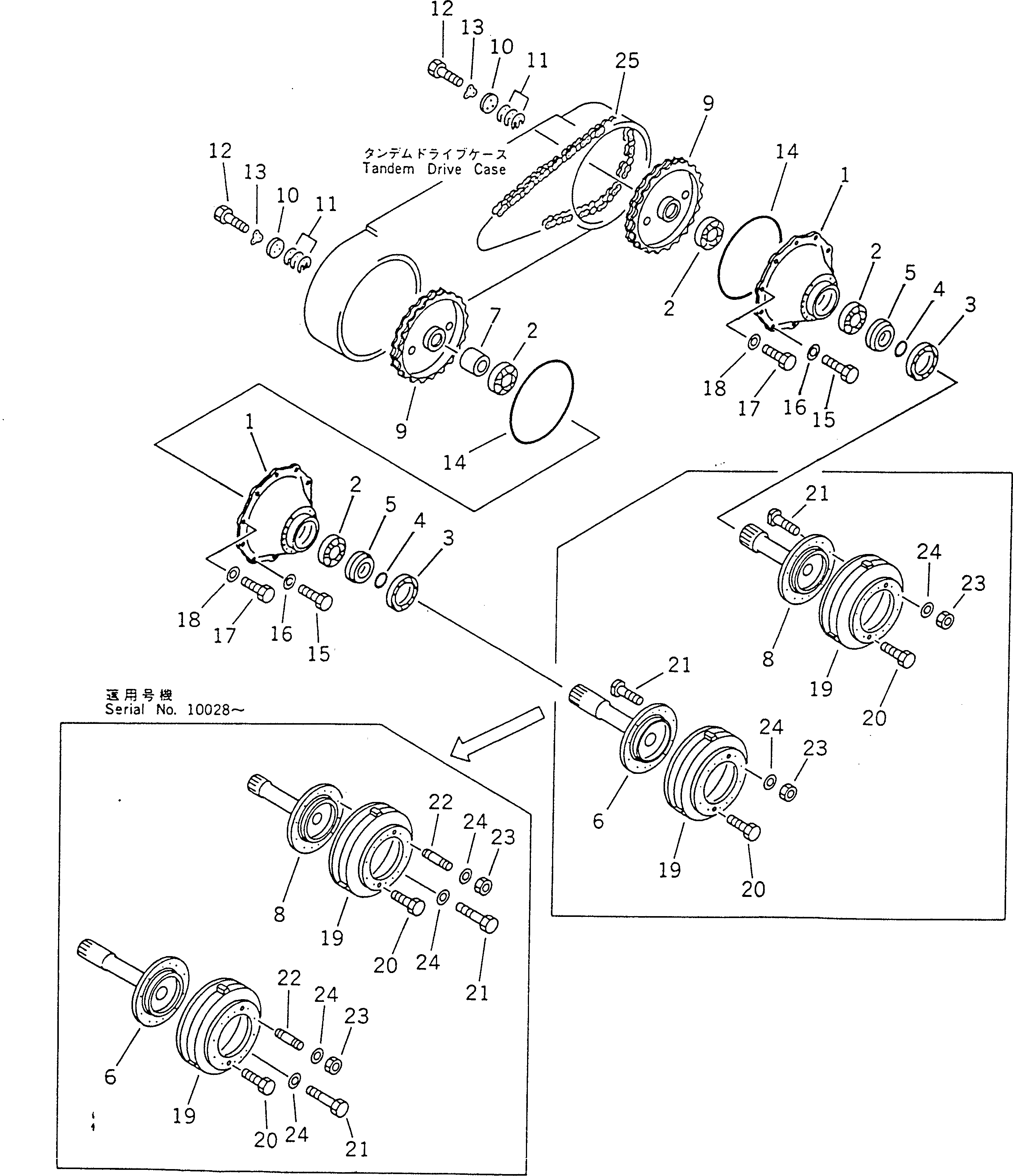 Болт 01084-02070  Komatsu