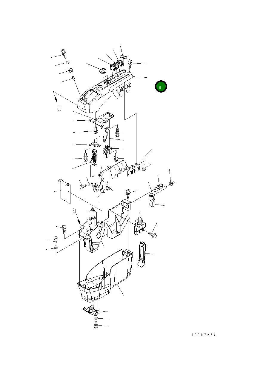 Крышка 203-43-71310 Komatsu